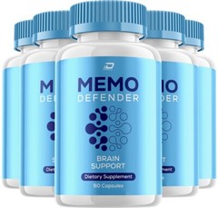 (5 Pack) Memo Defender Brain Supplement Capsules – MemoDefender All Natural