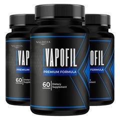 Vapofil Capsules Men Energy Vitality Wellness Supplement 3 Pack