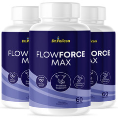 Flowforce Max- Support Supplement for Men – Urinary & Bladder Health- 3 Bottles