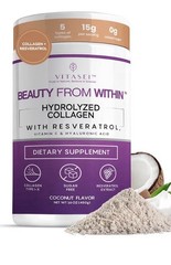 VITASEI Beauty From Within Hydrolyzed Collagen Peptide Powder Coconut Flavor 1LB