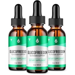 (3 Pack) Gluco Freedom Blood Support Supplement GlucoFreedom Drops (6oz)