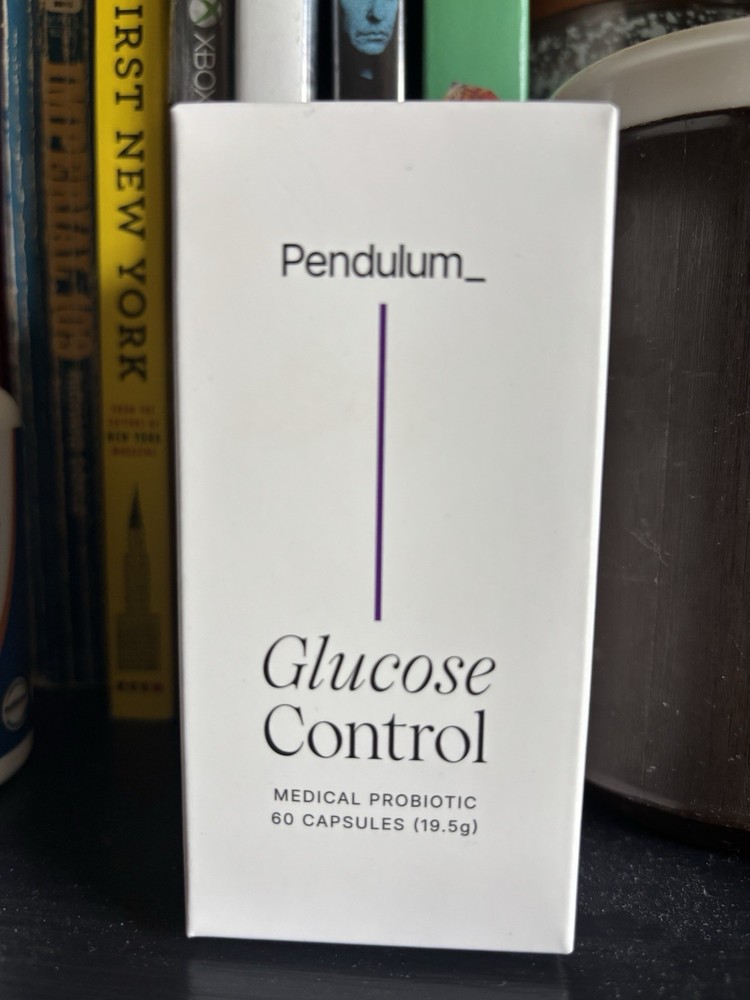 Pendulum Glucose Control Medical Probiotic Supplement 60 Capsules NEW Exp. 11/27