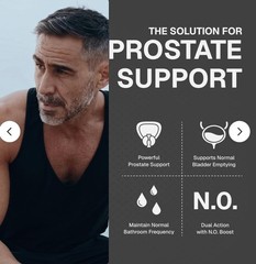 Weider Prime Prostate Health 120 Capsules Supplement w/ Saw Palmetto Exp 11/2027