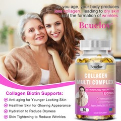 Collagen Complex Capsules 3000mg Support Joint Health