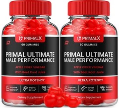 (2 Pack) Primal Ultimate Gummies for Men-PrimalX Vitamin B12, PrimalUltimate