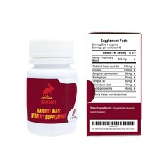 Ultra Bann Men&rsquo;s Performance | 1 Cap = 2 Days | Premium 30-Day Formula 40+