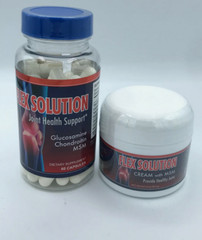 SET Flex Solution Join Health Support Cream Softgels articulaciones glucosamina