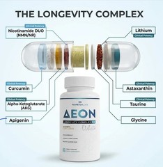 Perpetua.Life AEON Longevity Complex 3.0 Capsules with Curcumin Anti-Aging
