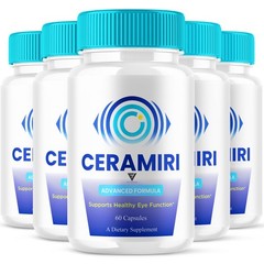 (5 Pack) Ceramiri Advanced Formula, Cera Miri Eye Health Support (300 Capsules)