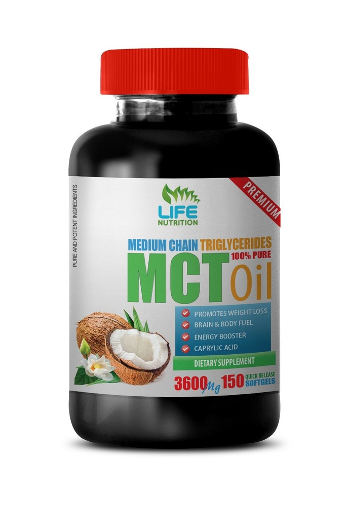 digestion supplements – MCT OIL 3600MG – mct oil brain octane 1B