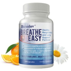 BREATHE EASY – Support Lung Health – 30/60/120 Capsules