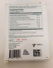 QUALIA Senolytic Optimized Aging Clinically Tested 1 Box of 12 Caps Exp Jan 2027
