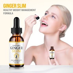 (2 Pack) Ginger Slim Drops – GingerSlim Extra Strength All Natural Organic