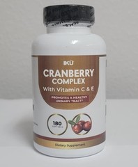 Cranberry Complex with Vitamin C & E- (Two Pack) – 360 Soft gels