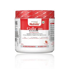 Patanjali Nutrela Collagen Builder Powder For Skin Strength & Elasticity, 200 g