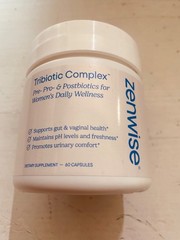 Zenwise Tribiotic Complex Pre-Pro-Postbiotics Women&rsquo;s Wellness 60 Capsules