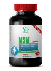 energy boosting minerals – MSM 1000MG – bone and joint health supplement 1B