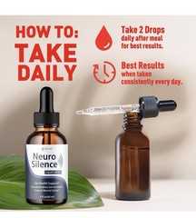 Neurosilence Drops, Advance Formula For Ear Health (4 Pack)