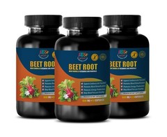 athletic performance supplements – BEETROOT – blood pressure health 3 BOTTLE