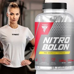 TREC NITROBOLON – 150 Capsules – Maximum Muscle Pump, Endurance, Energy Increase