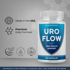 UroFlow V3 Prostate Urinary Support Men Supplement Capsules 1 Pack 60Ct