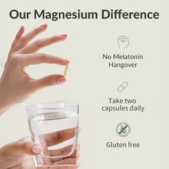 Complex magnesium: Improves sleep quality and supports heart and muscle health