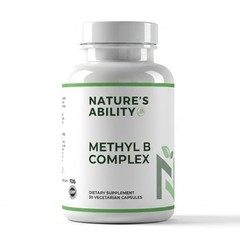 METHYL B COMPLEX – Premium Methylated B Vitamins | 30 Vegetarian Capsules