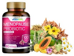 1 bottle 60 capsules menopause probiotics organic vitamin Vitamisan ( Brand )