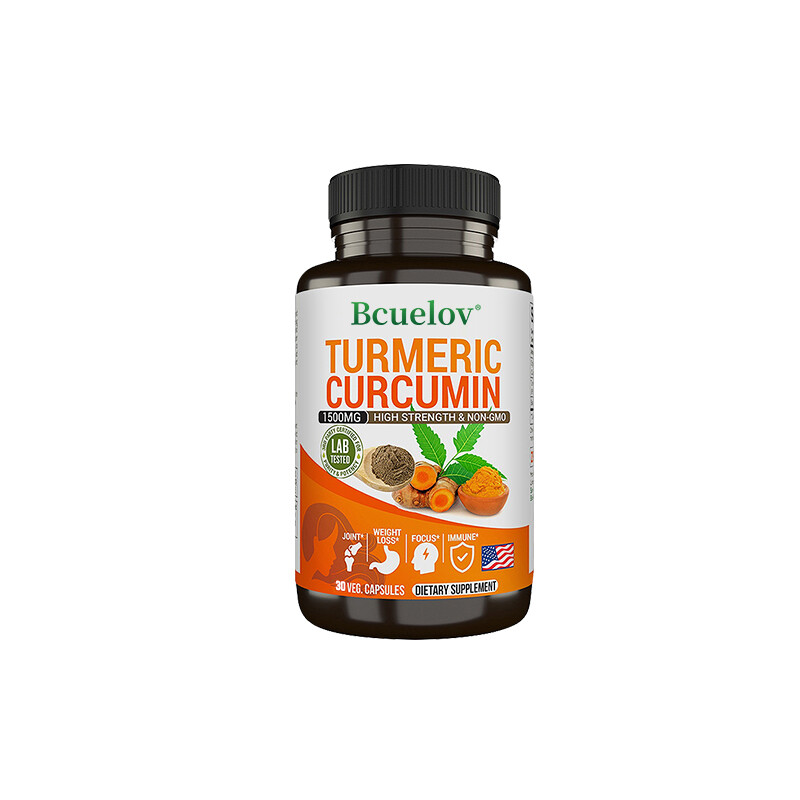 Curcumin With Ginger And Black Pepper – 1500mg, 95% Standardised