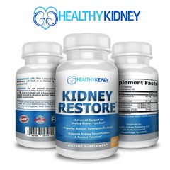 Kidney Restore Support Detox Cleanse Complete Flush Natural Supplement 3 Pack