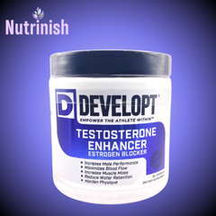 Developt Testosterone Enhancer Estrogen Blocker Capsules 60 Count