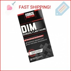 Force Factor DIM, Diindolylmethane Capsules to Decrease Estrogen in Men and Wome