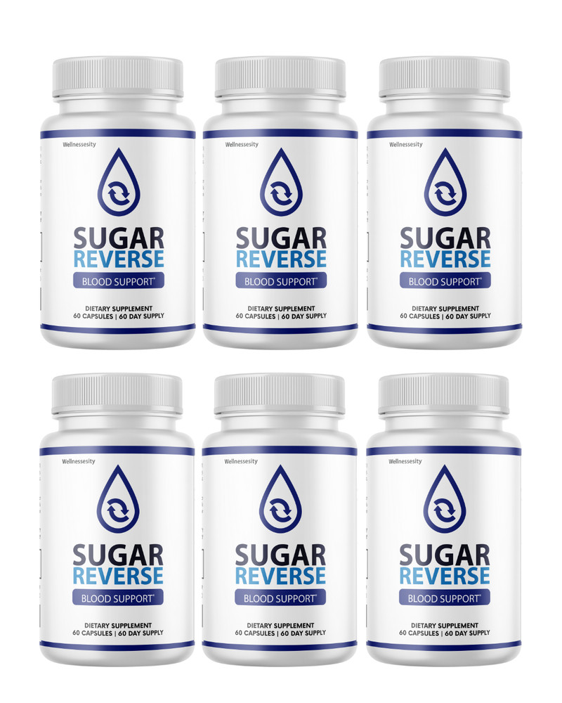 Sugar Reverse, Blood Support Formula, SugarReverse – 6 Bottles