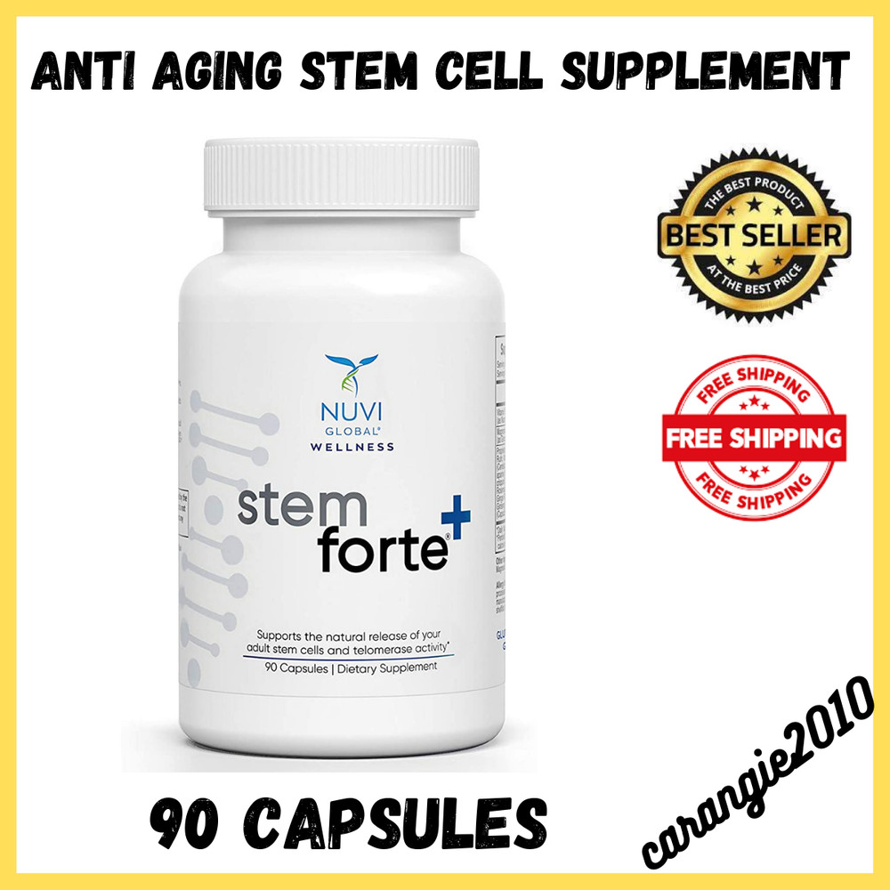 Stemforte Plus Advanced Formula For Telomere And Stem Cell Support 90 Ct