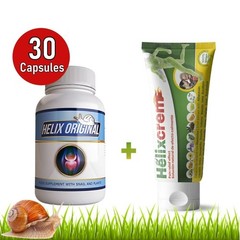 Helix Original 30 Capsules + HelixCream 100ml – Joint & Massage Support Set