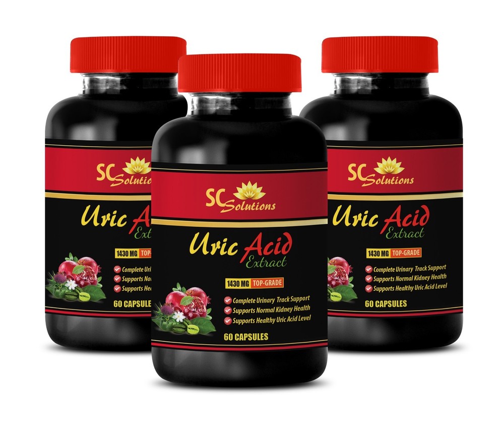 reduce joint inflammation – Uric Acid Formula 1430mg – antioxidant capsules 3B