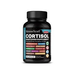 Emotional Health Supplements Energy Vitality Normal Cortisol Levels 30-120 Pills