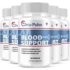 (5 Pack) CircuPulse Glycogen Capsules, Circu Pulse Health Formula (300 Capsules)