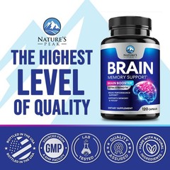 Nature&rsquo;s Peak Brain Memory Supplement – Nootropics for Focus & Clarity