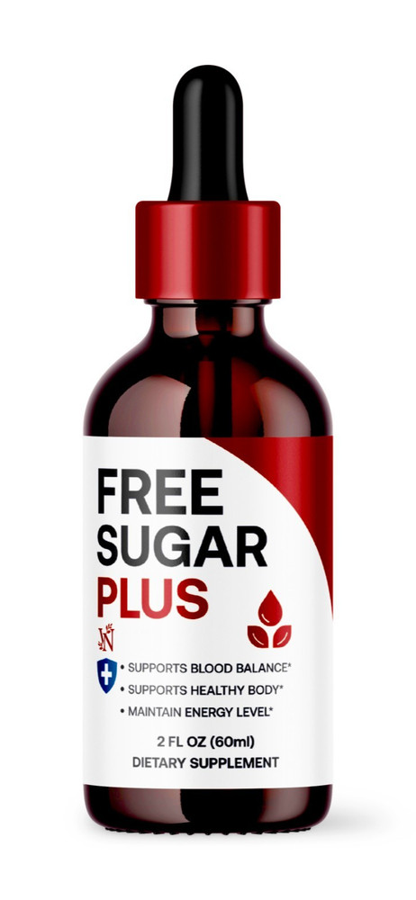 Free Sugar Plus Drops for Blood, Healthy Body & Energy Level Dietary Supplement