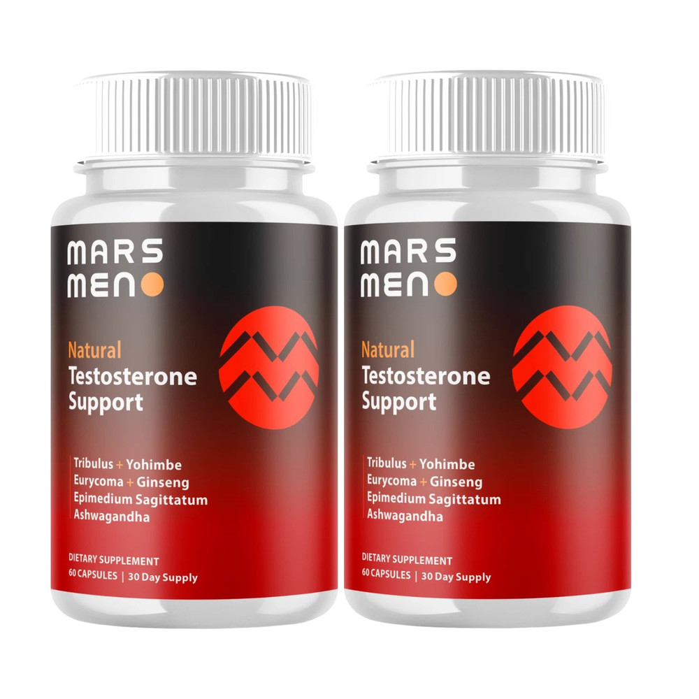 2-Pack Mars Gentlemen Capsules – MarsMen designed for Men 120 Capsules – Health