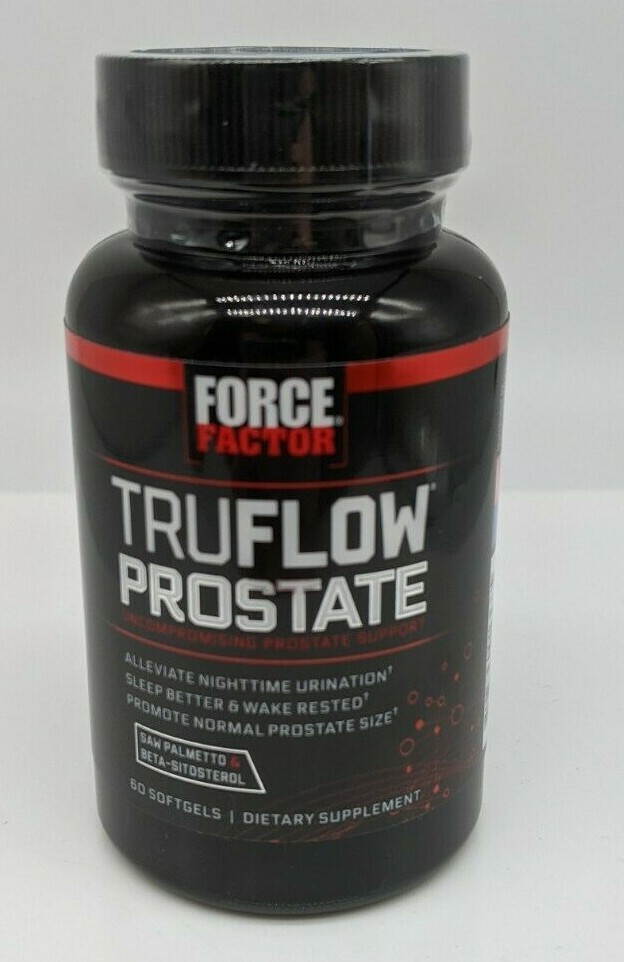 Force Factor TRUFLOW Prostate Health Support for Men – 60 Count