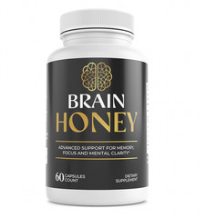 Brain Honey Cognitive Focus & Mind Health Support Dietary Supplement 60 Capsules