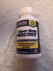 Super Beta Prostate Advanced Dietary Supplement -60 Caplets Exp 12/2026