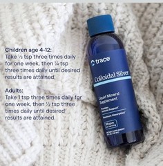 Trace Minerals COLLOIDAL SILVER 30 PPM 4 fl oz ( 24 Servings ) BEST BY 8/26
