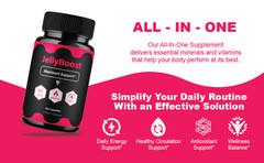 (3 Pack) Jelly Boost Maximum Support, JellyBoost Weight Health (180 Capsules)