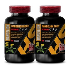 diuretic pills – DANDELION ROOT – antioxidant water enhancer 2BOTTLE