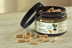 Gelatinized Black Maca Root Capsules – Certified Organic, Fresh Harvest GMO-Free