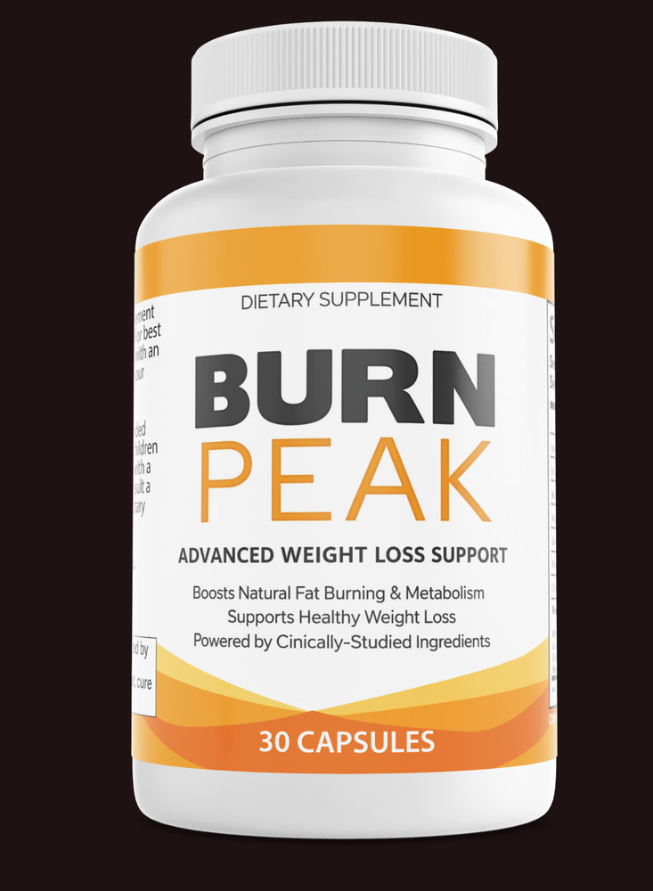 Burn Peak Weight Management Metabolism Energy Support Supplement 30 Capsules