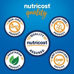 3 bottles Nutricost N-Acetyl L-Cysteine (NAC) 600mg, 120 Vegan Capsules NEW